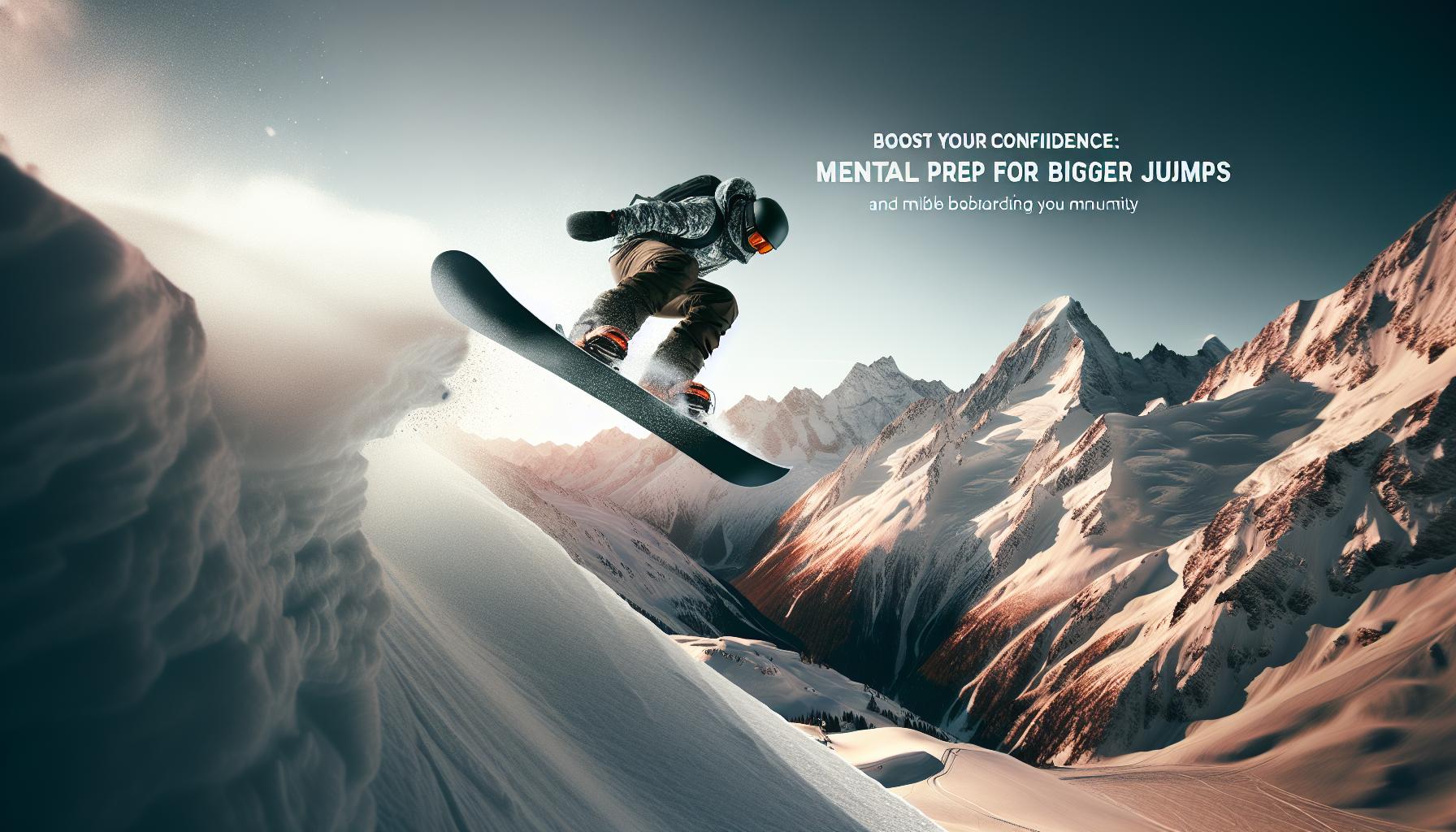 How to Jump Snowboarding: Soar Higher with Perfect Technique 3 Boost Your Confidence: Mental Prep for Bigger Jumps