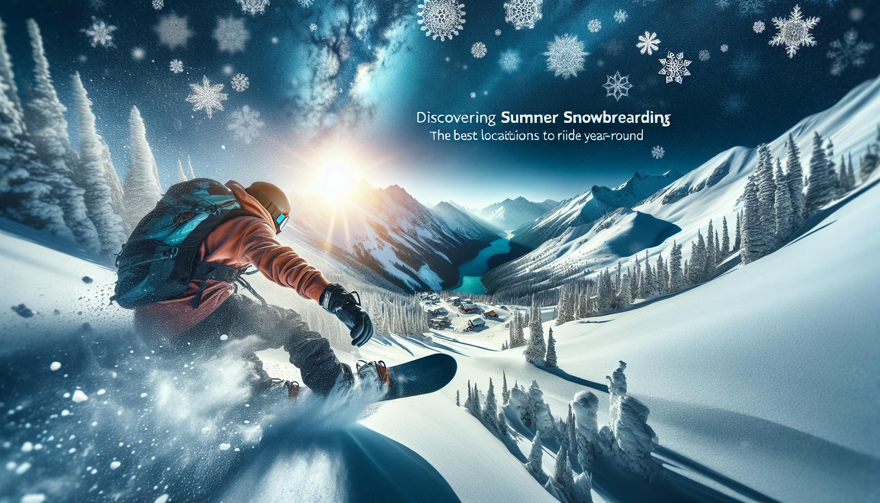 Discovering ⁢Summer Snowboarding: The Best Locations to Ride ⁤Year-round