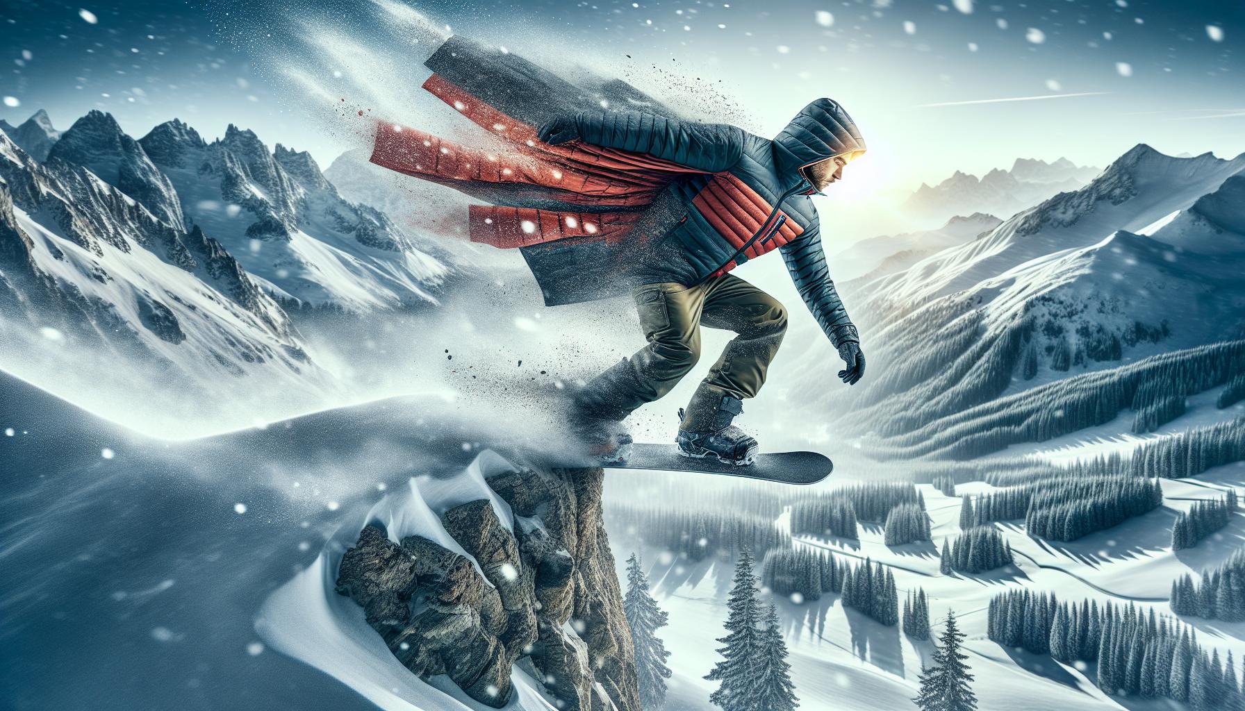 Can You Wear a Rain Jacket Snowboarding? Weather Protection Truth 1 The Science of Insulation: How Rain Jackets Stack Up Against Snow Gear