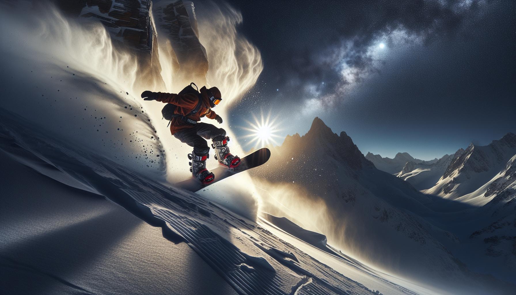 Style Points: Rocking Moon Boots on the slopes