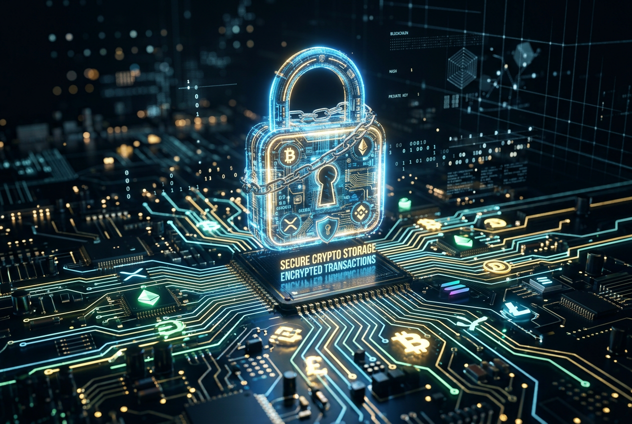 Zabezpieczenia kryptograficzne i bezpieczny portfel blockchain